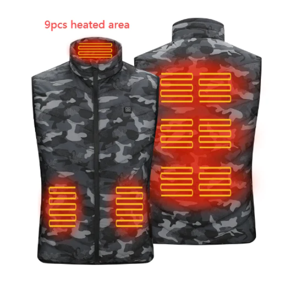 Camouflage Heating Vest